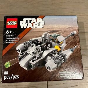 Star Wars Lego set the Mandalorian starfighter micro fighter
